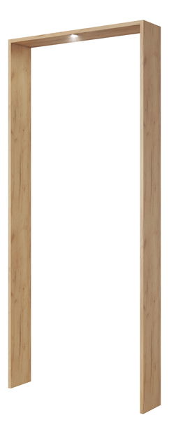 Šatníkova skriňa Xenos 100 (dub zlatý + biela)