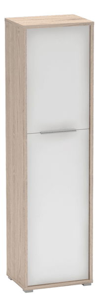 Ormar s policama Rumia TYP08 (san remo + bijela) 