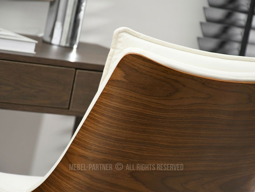 Irodai fotel Leoss (krém)