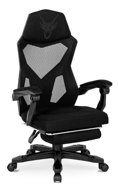 Fotoliu gaming Brodel (negru) 