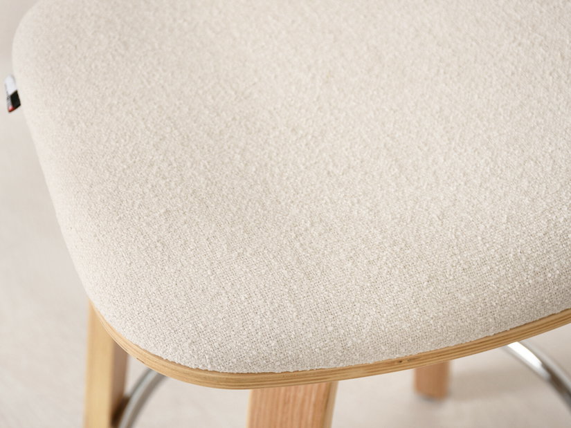 Scaun Heindrich (crem + stejar)