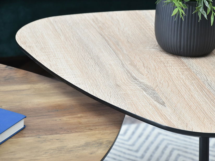 Măsuță de cafea Rossi Zest Xl (sonoma + negru)