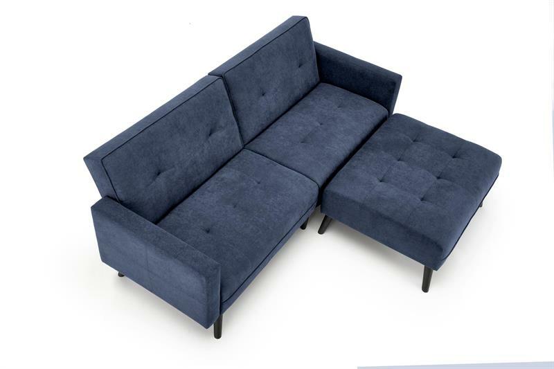 Sofa s tabureom Corner (plava)