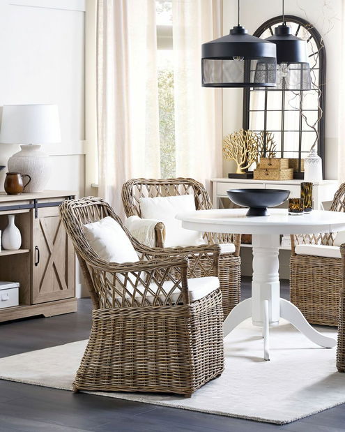 Set 2 buc fotolii de grădină Marza (bej)