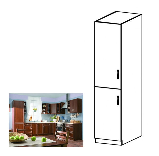 Dulap pentru alimente D40SP Sillina (nuc milano) (S)