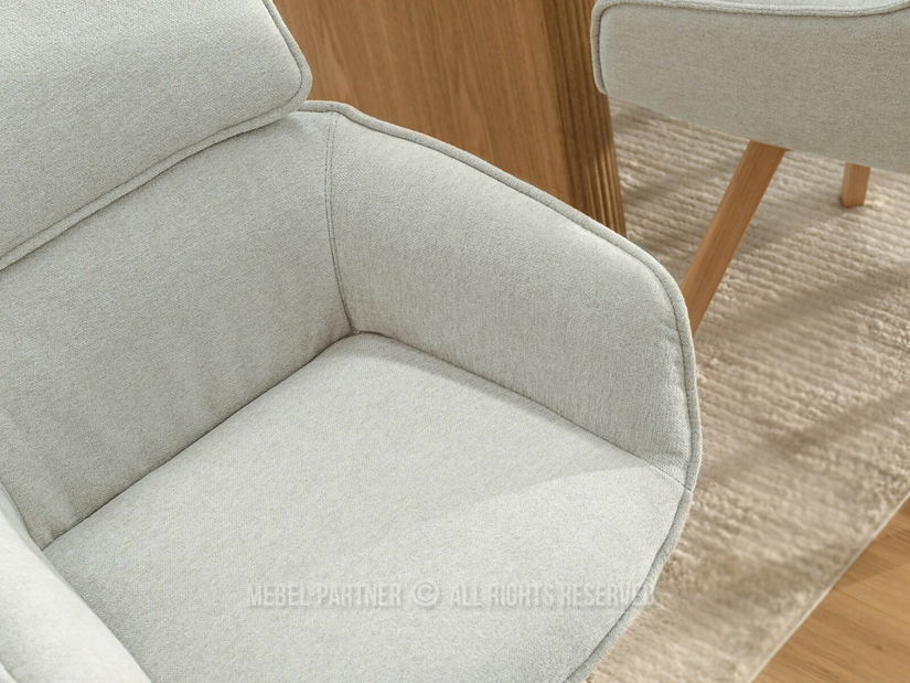 Stolica Doris (siva + hrast)