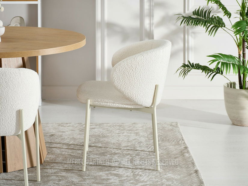 Scaun sufragerie Matices (crem)