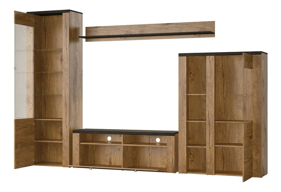 Nappali bútorsor Larita Typ 10 (lefkas tölgy)