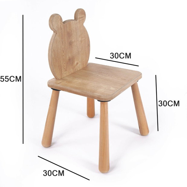 Scaun pentru copii Blitz 043 (stejar)