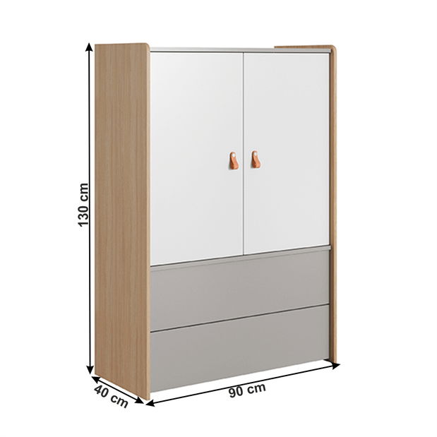 Franciaágy 160 cm Angi (barna) (ágyráccsal)