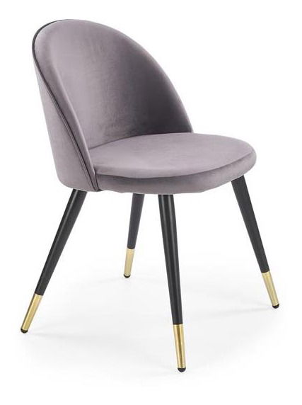 Jedálenská stolička Klar (sivá)