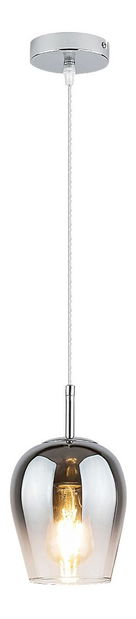 Viseća svjetiljka Halite 5252 (krom + dimljeno staklo)