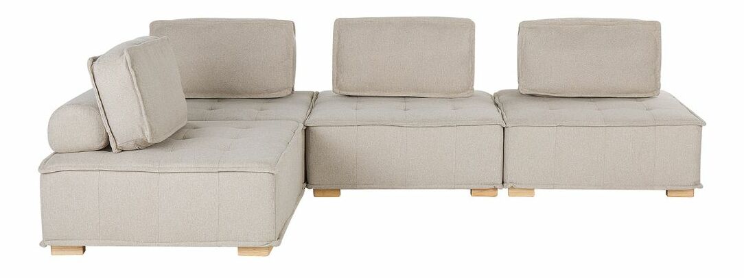 Rohová sedacia súprava Taj (béžová) 