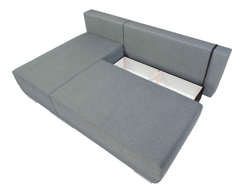 Sarok kanapé Takako LUX REC.3DL (szürke) (B)
