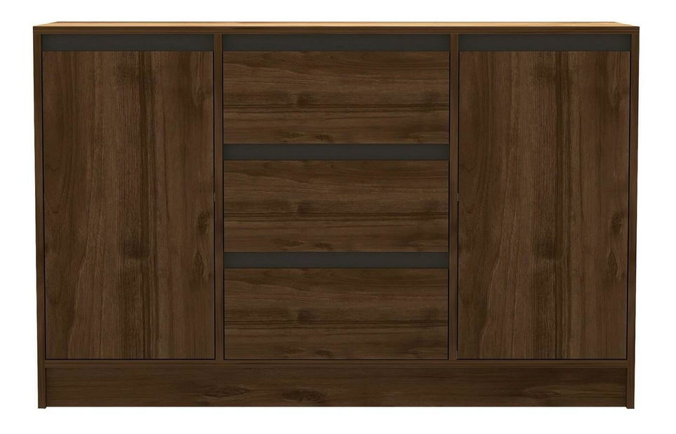 Komód Ozzy (dió + antracit)