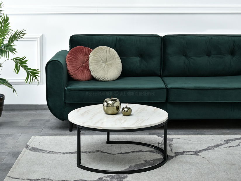 Konferenčný stolík Kolja Stolik Xl (béžová + čierna)