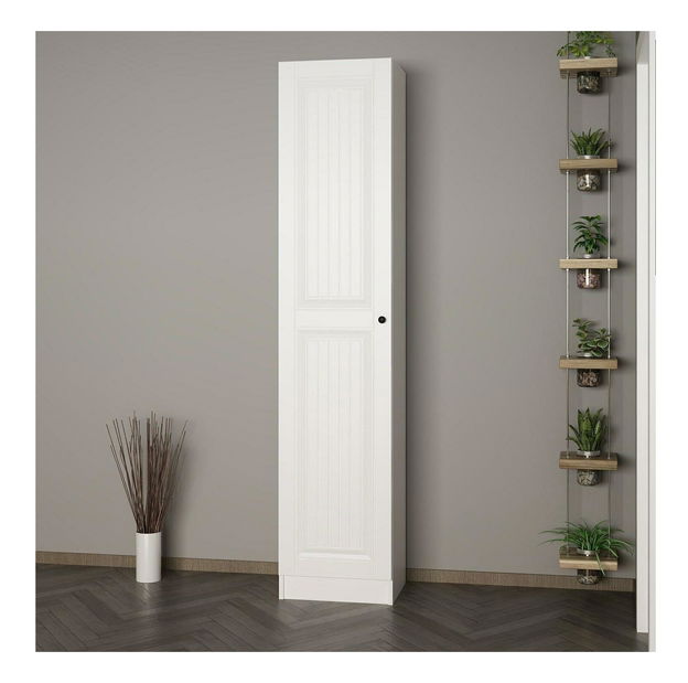 Dulap cu rafturi Nemake 23 (alb) 