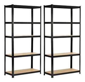 Set 2ks. regálov Sustituido 2 (čierna)