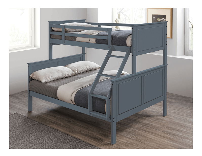 Emeletes ágy Neliva (szürke)