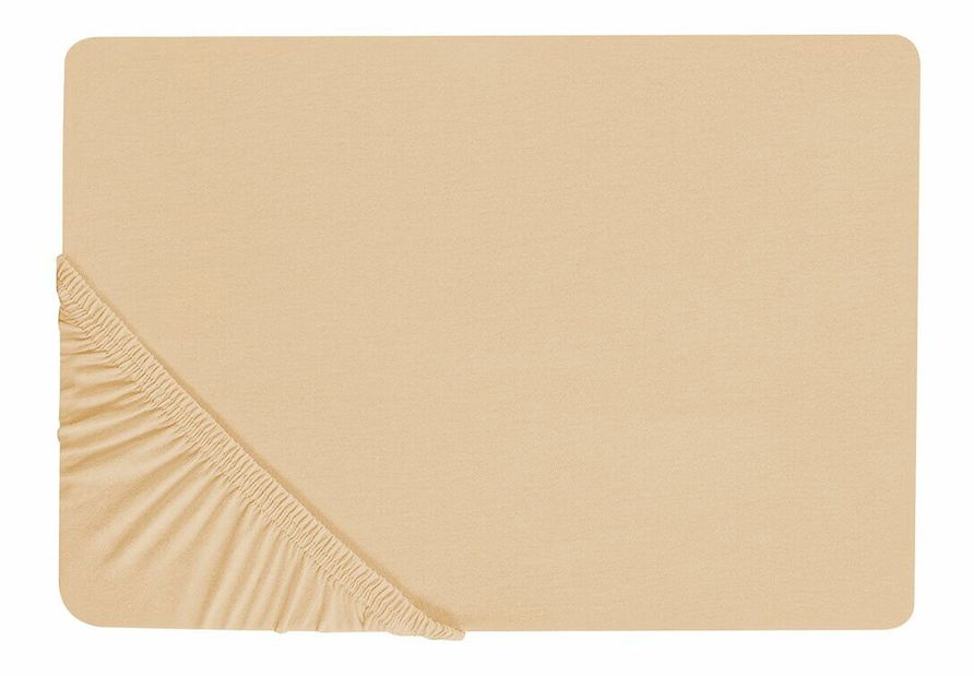 Plahta za krevet 90 x 200 cm Januba (pješčano bež)
