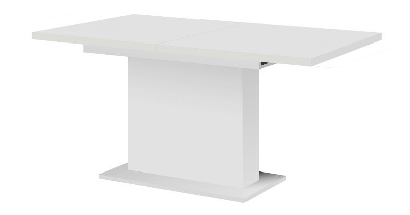 Masă extensibilă Gracia (alb) (pentru 6 8 persoane)