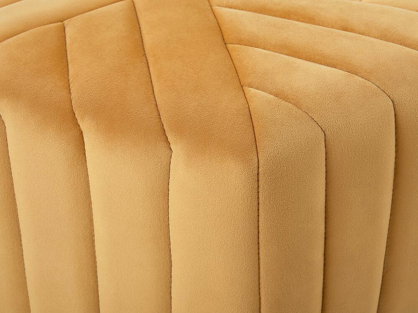 Taburetka MURTA (látka) (žltá)