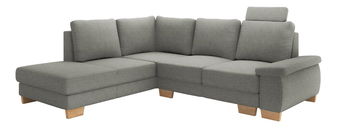 Kutna garnitura Loxy 2 (siva) (s prostorom za odlaganje) (L)