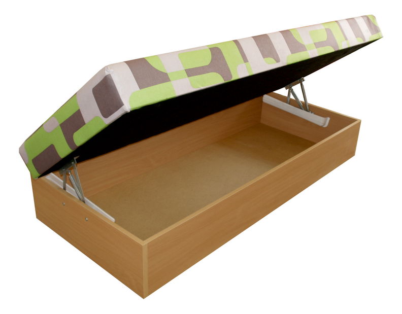 Jednolôžková posteľ (váľanda) 80 cm Benab Roger (čajka hnedá) (s matracom) *výpredaj