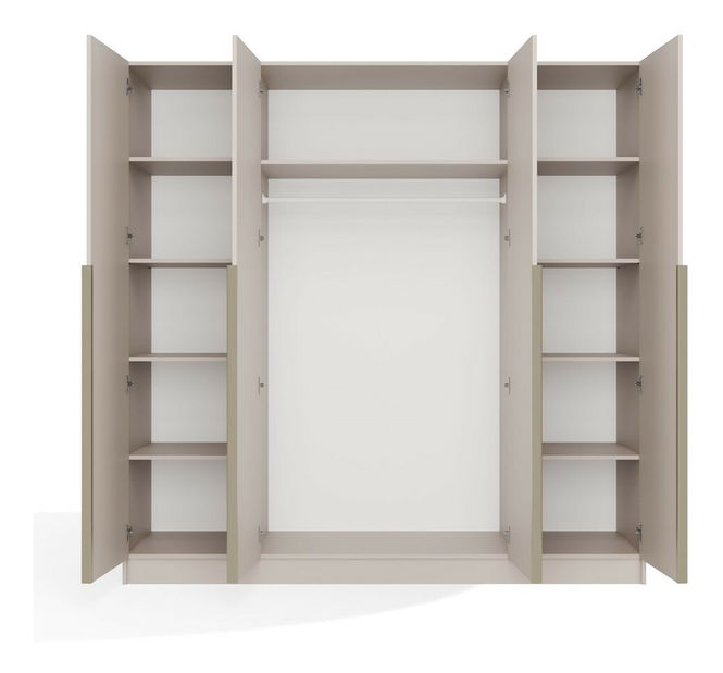 Šatníková skriňa Servirle 2 (kašmír)