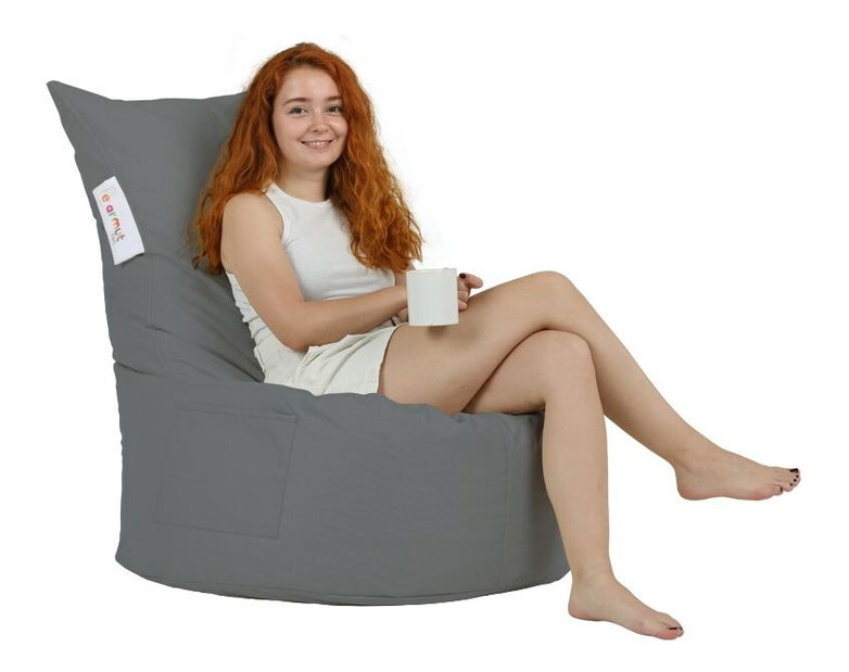 Babzsák Beemin (sötétszürke)