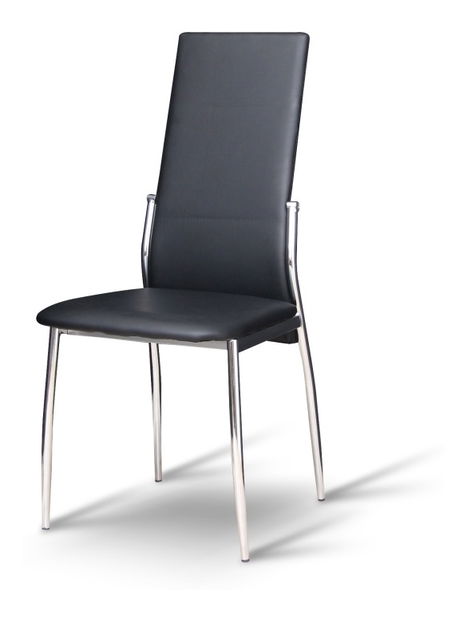 Jedálenská stolička Solana čierna