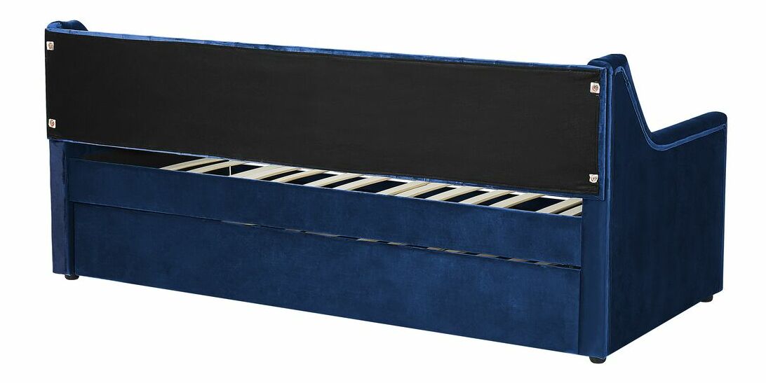 Jednostruki krevet 200 x 90 cm Monza (plava)