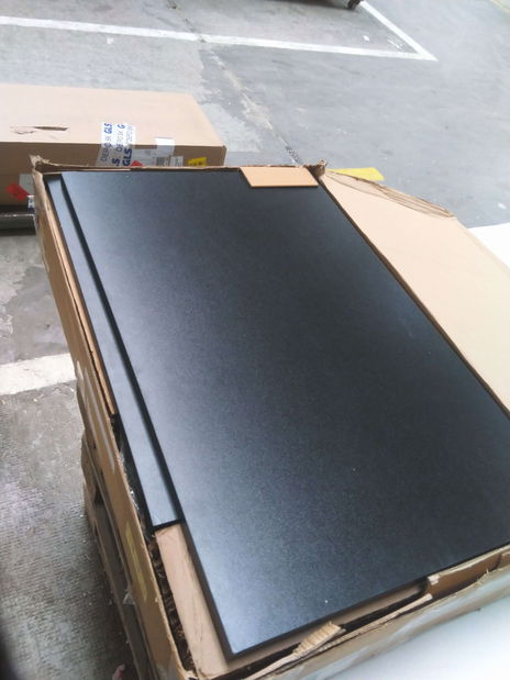 Set 2 mese de cafea Lajka (negru) *resigilat