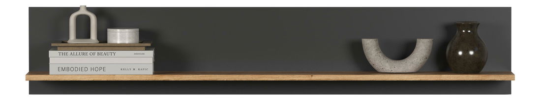 Raft de perete Esferas (grafit + stejar evoke) 