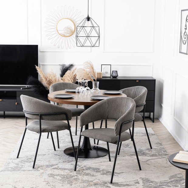 Jedálenská stolička Timka (sivá) 