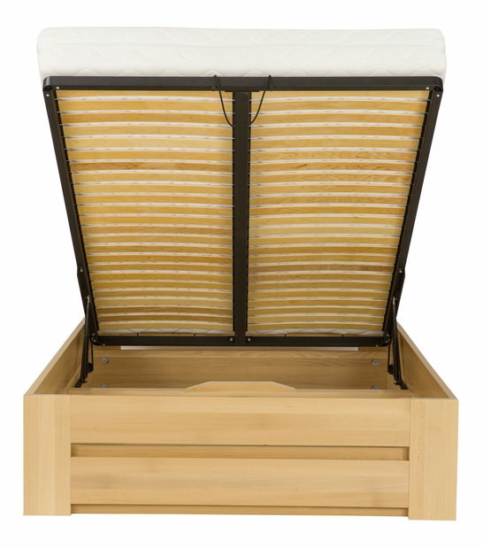 Franciaágy 200 cm LK 192 BOX (ágyráccsal és tárolóhellyel)