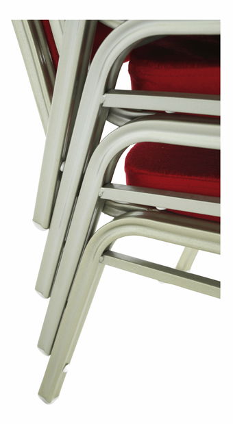 Blagovaonska stolica Zoni (bordo + šampanjac)