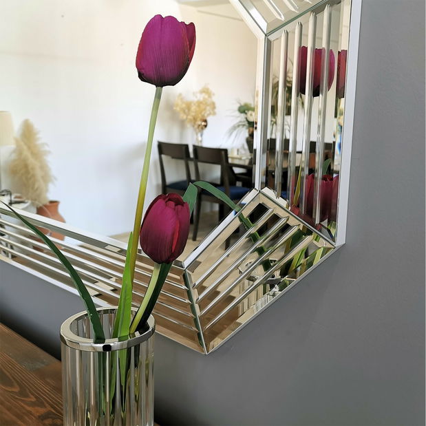 Zrkadlo Silvery VI (Strieborná)