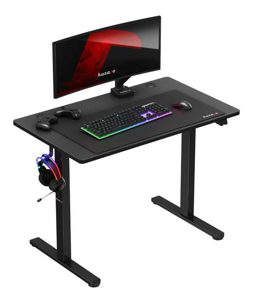 Elektricky nastaviteľný PC stolík Hyperion 7.9 (čierna)