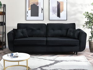 Canapea două locuri Bacteria (negru)