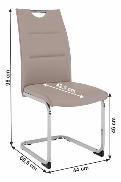 Jedálenská stolička Tossa (béžová)