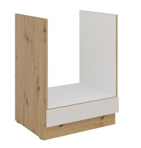 Dulap inferior de bucătărie na rúru Sayla 60 D GAZ BB (cashmir + Stejar artisan)