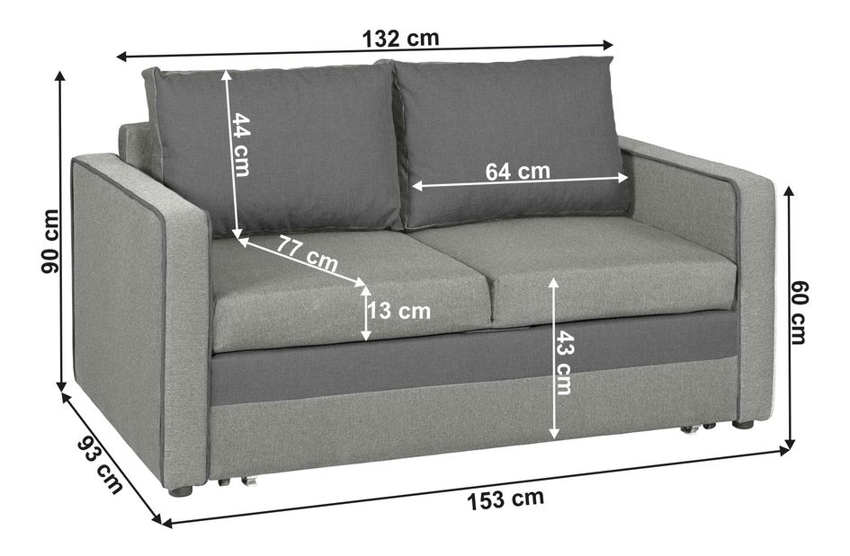 Canapea extensibilă Donda (inari 91 a 96) 