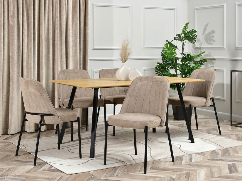 Scaun Ella (bej + negru)