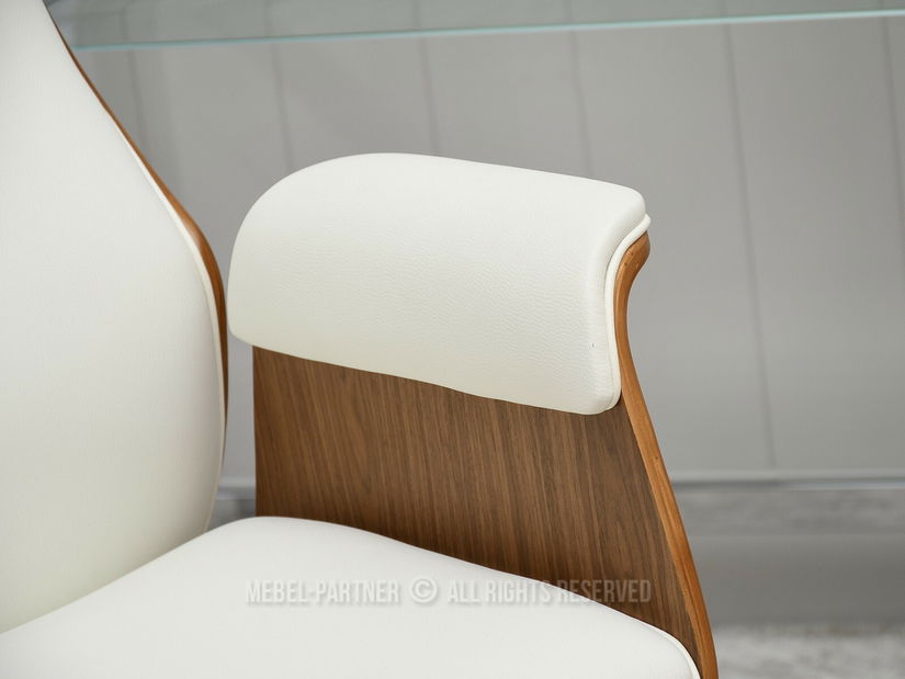 Fotoliu de birou Lendirnard (crem)