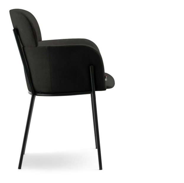 Scaun sufragerie Bastante (negru)