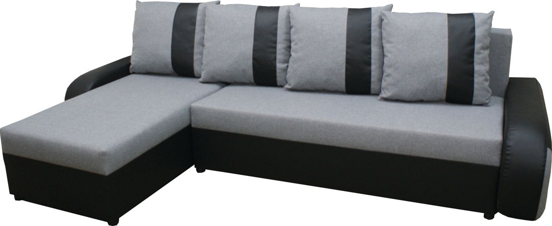 Rohová sedačka Tagy svetlosivá (L)