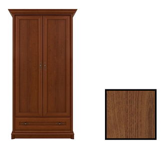 Ormar za garderobu KENT ESZF 2D1S (Kesten) 