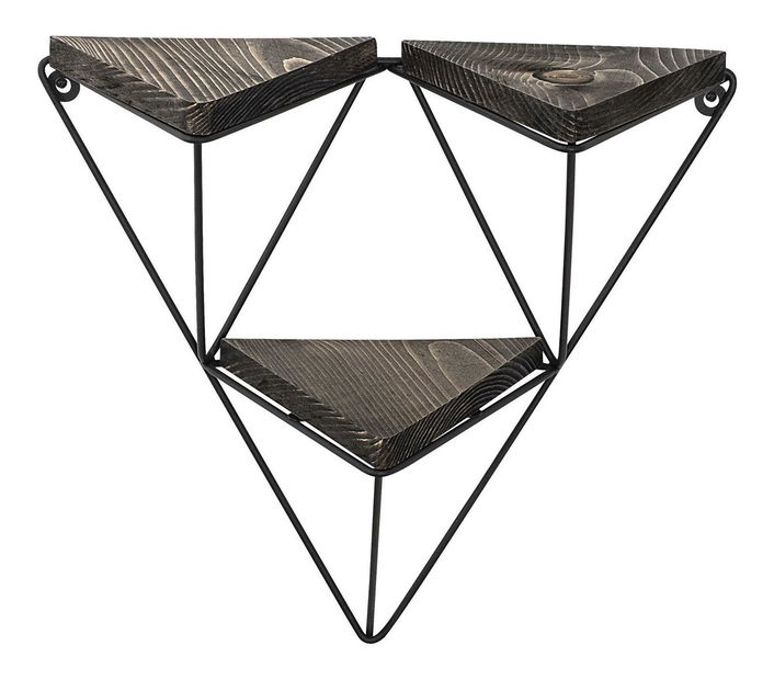 Raft Devako (negru + Nuc închis) 