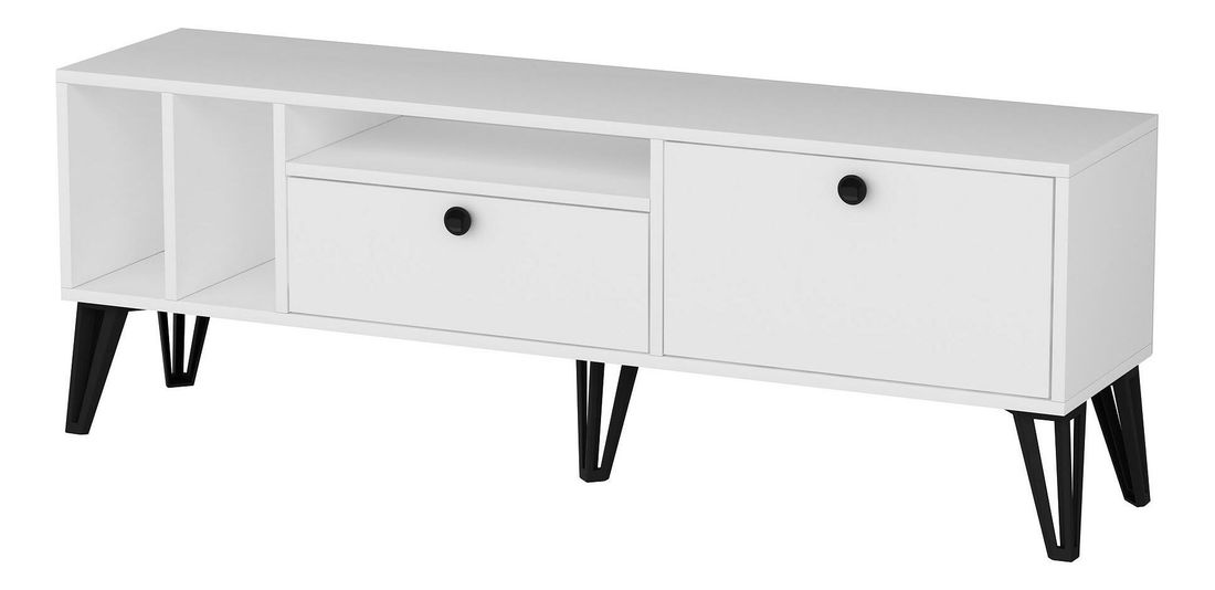 TV asztal/szekrény Dubeki 2 (fehér) 